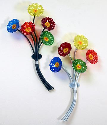 Handmade Glass Flowers by Artist Scott Johnson – Glass Flowers by