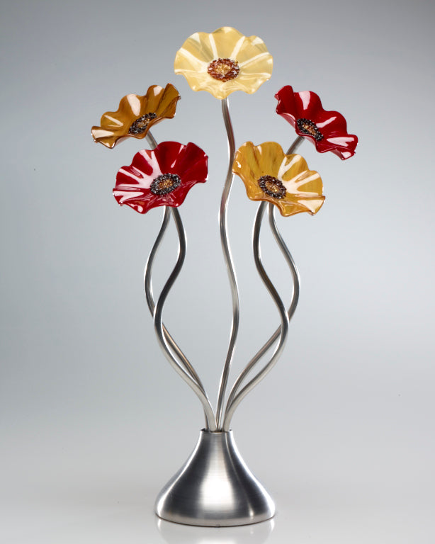 5 Flower Chicago - Glass Flowers by Scott Johnson