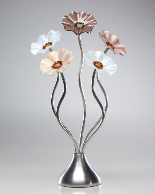 5 Flower Naples - Glass Flowers by Scott Johnson