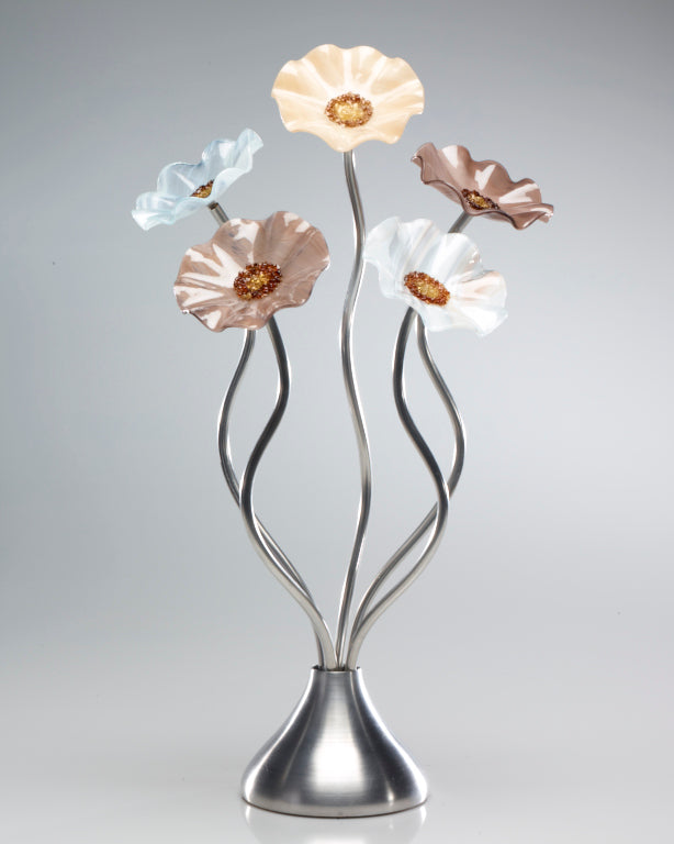 5 Flower Lincolnshire - Glass Flowers by Scott Johnson