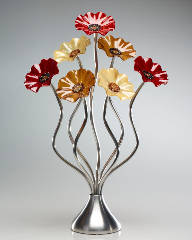 7 Flower Chicago Glass Flowers by Scott Johnson