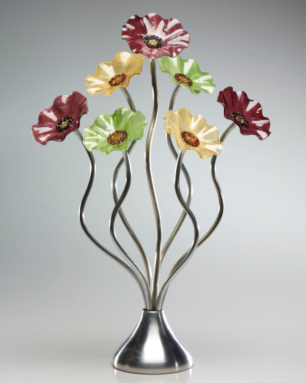 7 Flower Aspen 182 - Glass Flowers by Scott Johnson