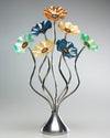 7 Flower Sundrella - Glass Flowers by Scott Johnson