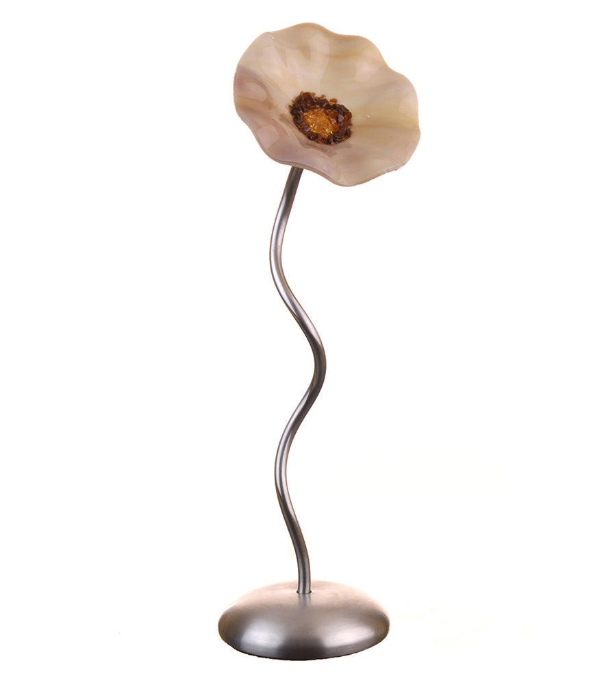 Single Stem - Seashell BC - Glass Flowers by Scott Johnson