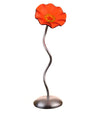 Single Stem - Trans Orange - Glass Flowers by Scott Johnson