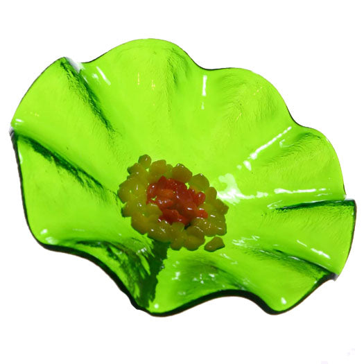 Trans Green Replacement Flower - Glass Flowers by Scott Johnson