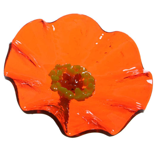 Trans Orange Replacement Flower - Glass Flowers by Scott Johnson