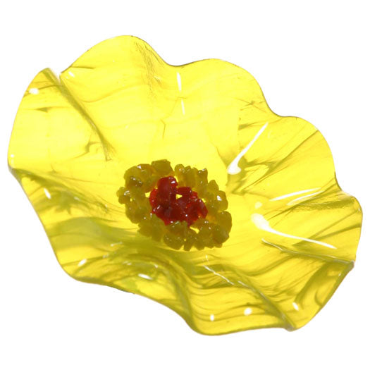 Yellow Replacement Flower - Glass Flowers by Scott Johnson